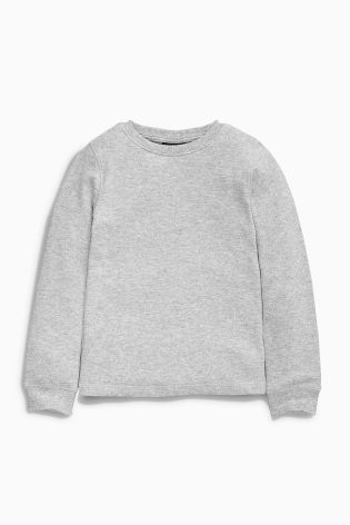 Grey/White Thermal Tops Two Pack (2-16yrs)